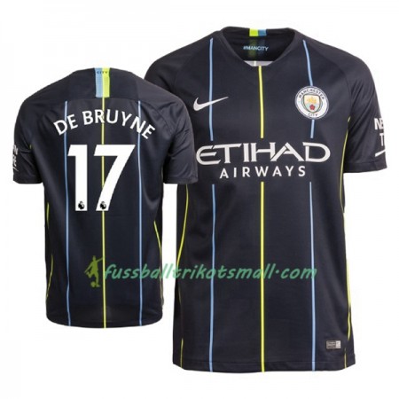 Fußballtrikots Manchester City De Bruyne 17 2018-2019 Kurzarm Auswärts-trikot kaufen